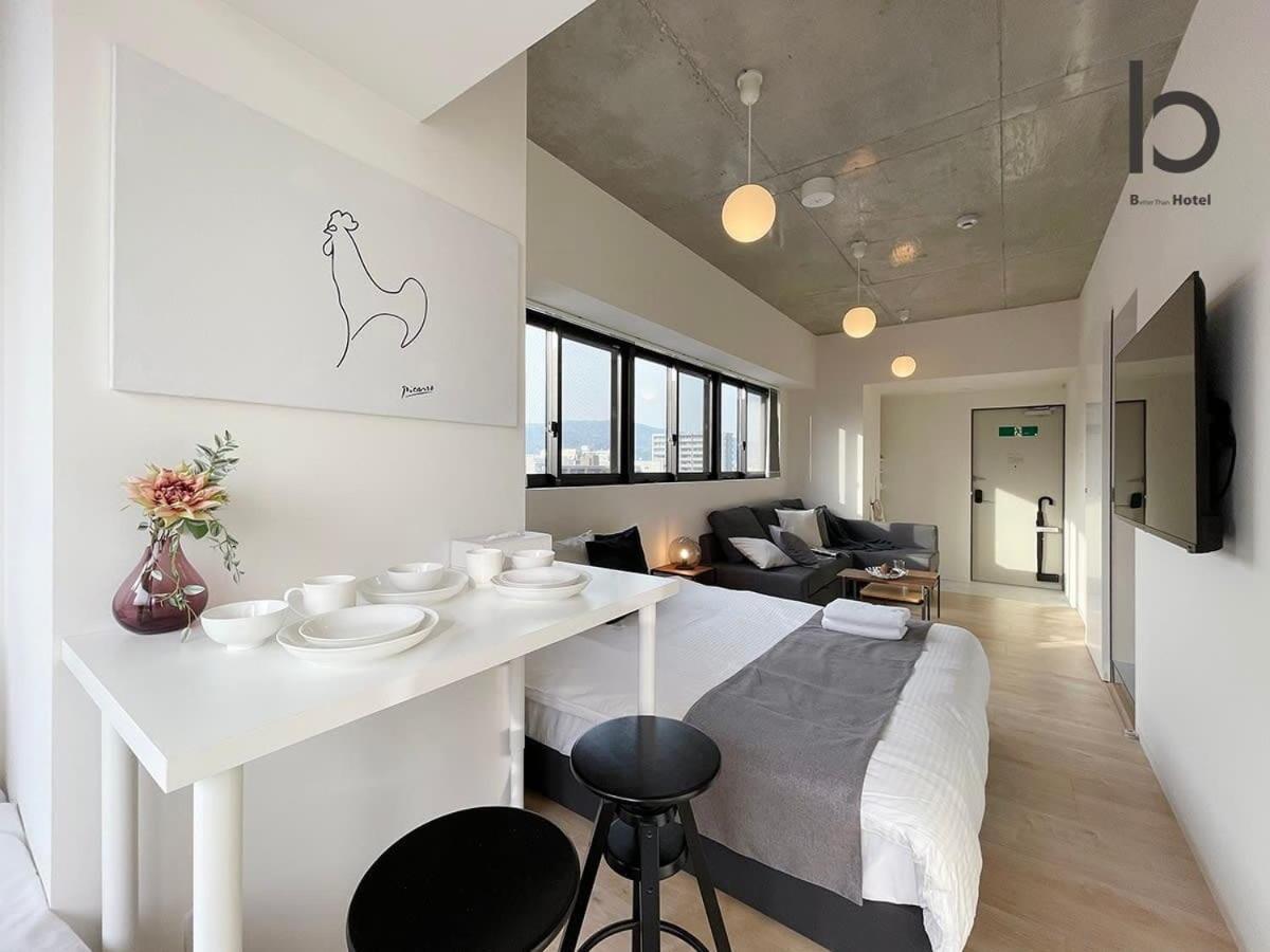 Bhotel Nekoyard - Secure Studio, Walkable To Peace Park & Downtown Hiroshima Exteriör bild